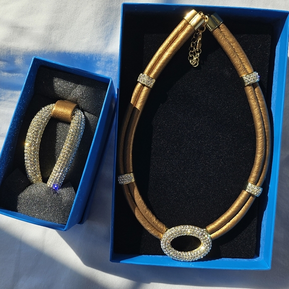 Costume Joan Boyce jewelry Necklace & bracelet - Picture 8 of 12